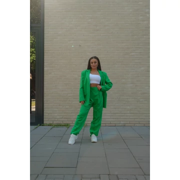Big blézer - Élénk Zöld