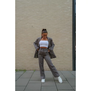 Big blézer - Sötét Szürke