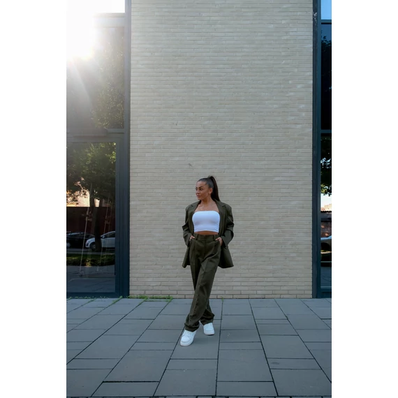 Big blézer - Khaki