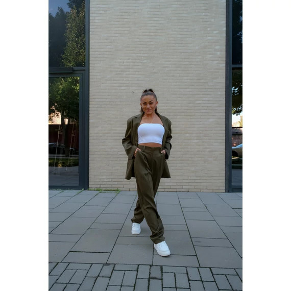 Big blézer - Khaki