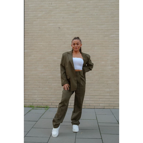 Big blézer - Khaki