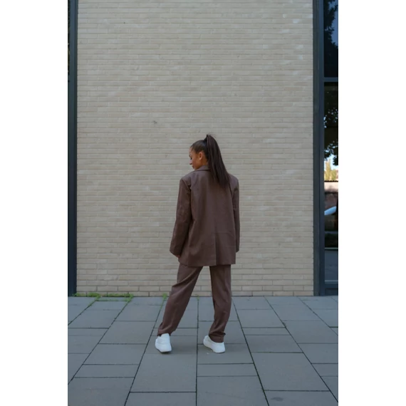Big blézer - Sötét Barna