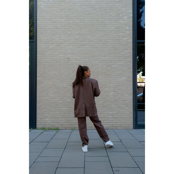 Big blézer - Sötét Barna