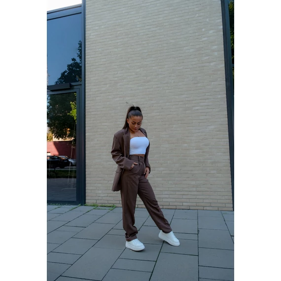 Big blézer - Sötét Barna