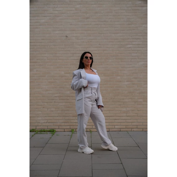 Big blézer - Világos Szürke