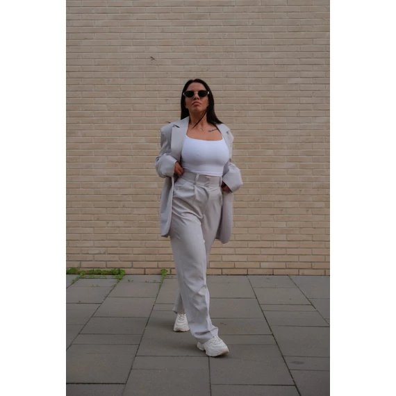 Big blézer - Világos Szürke