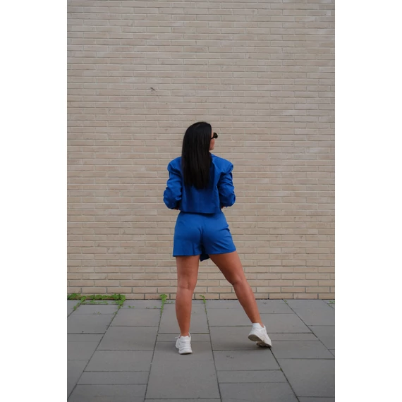 Crop blézer - Királykék