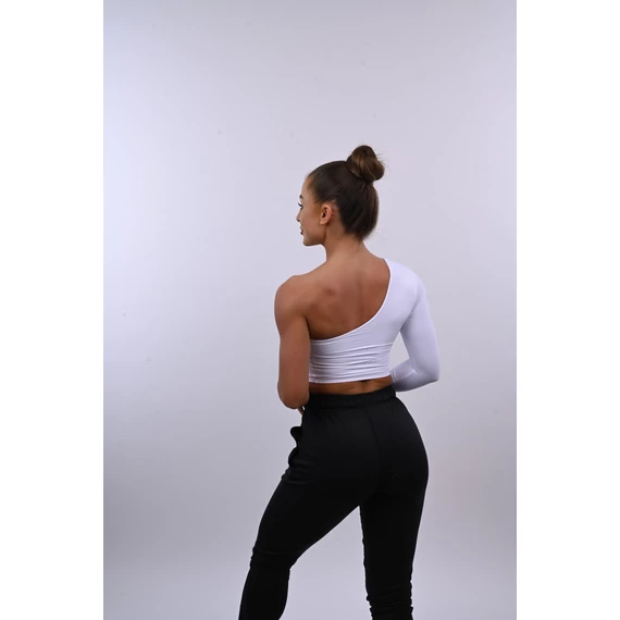 Half Long Top - Fehér