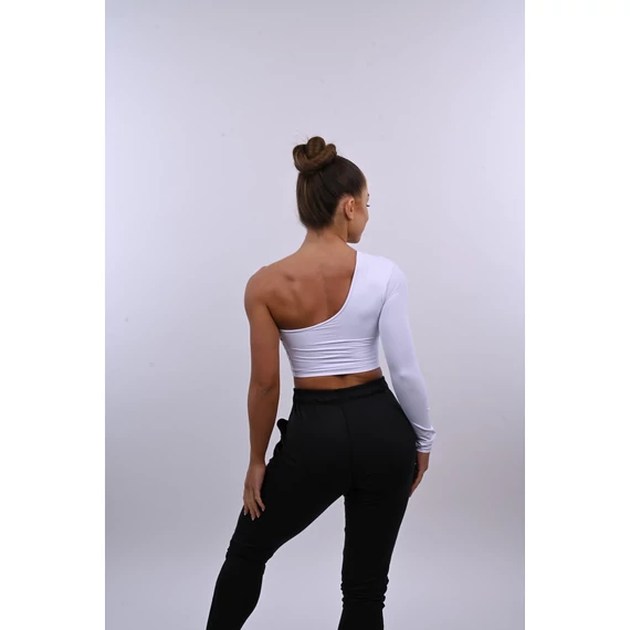 Half Long Top - Fehér